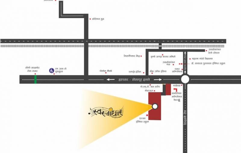 Images for Location Plan of Classic Swargandhar Phase 1 A4 A5 A6 A7 B6 B7