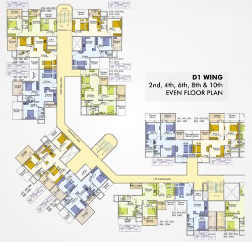 Images for Cluster Plan of Bunty Mayur Kilbil Phase 2 D Wing