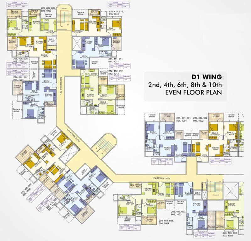 Images for Cluster Plan of Bunty Mayur Kilbil Phase 2 D Wing