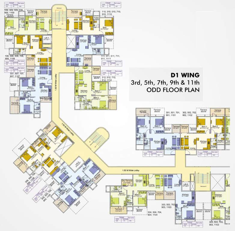 Images for Cluster Plan of Bunty Mayur Kilbil Phase 2 D Wing