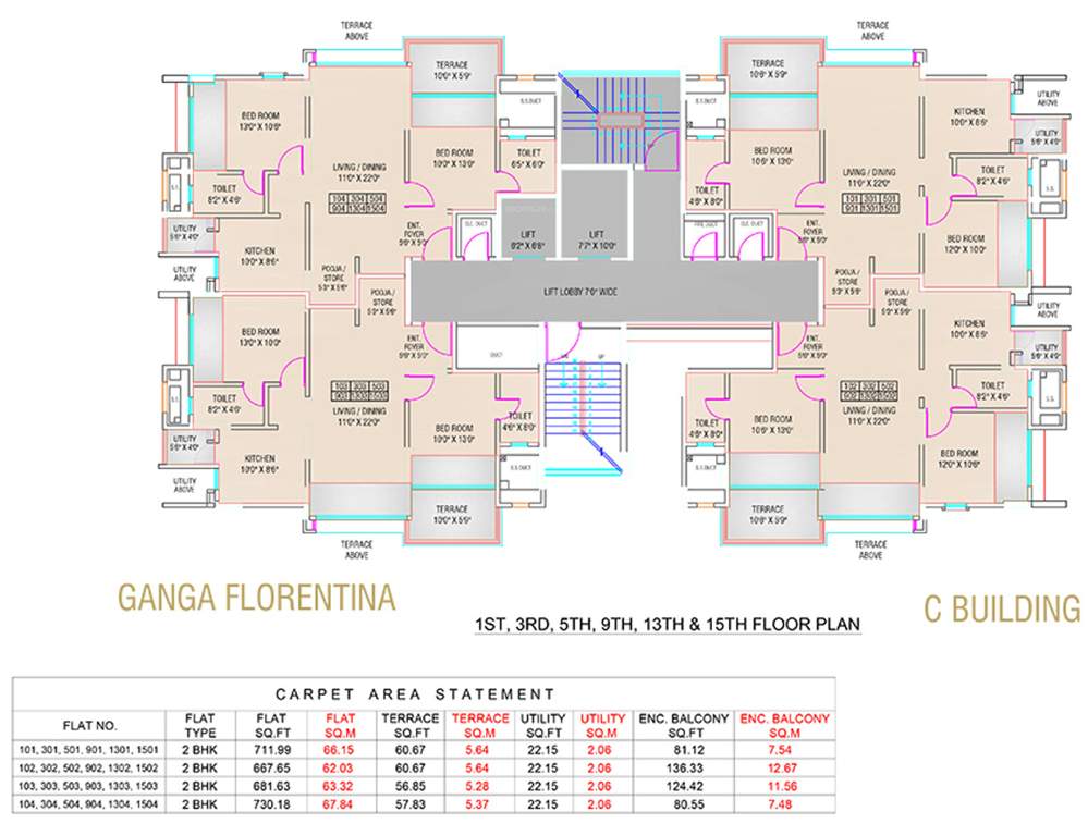 Images for Cluster Plan of Goel Ganga Ganga Florentina Ph I
