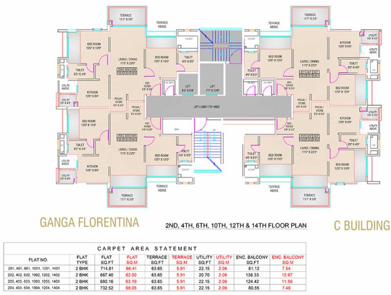 Images for Cluster Plan of Goel Ganga Ganga Florentina Ph I