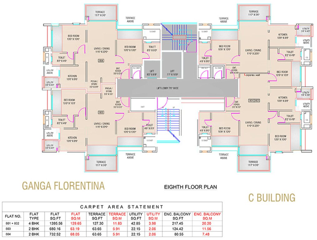 Images for Cluster Plan of Goel Ganga Ganga Florentina Ph I