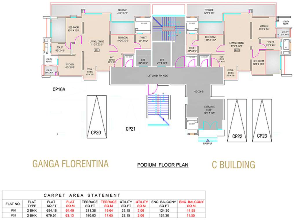 Images for Cluster Plan of Goel Ganga Ganga Florentina Ph I