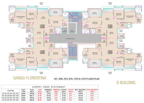 Images for Cluster Plan of Goel Ganga Ganga Florentina Ph I