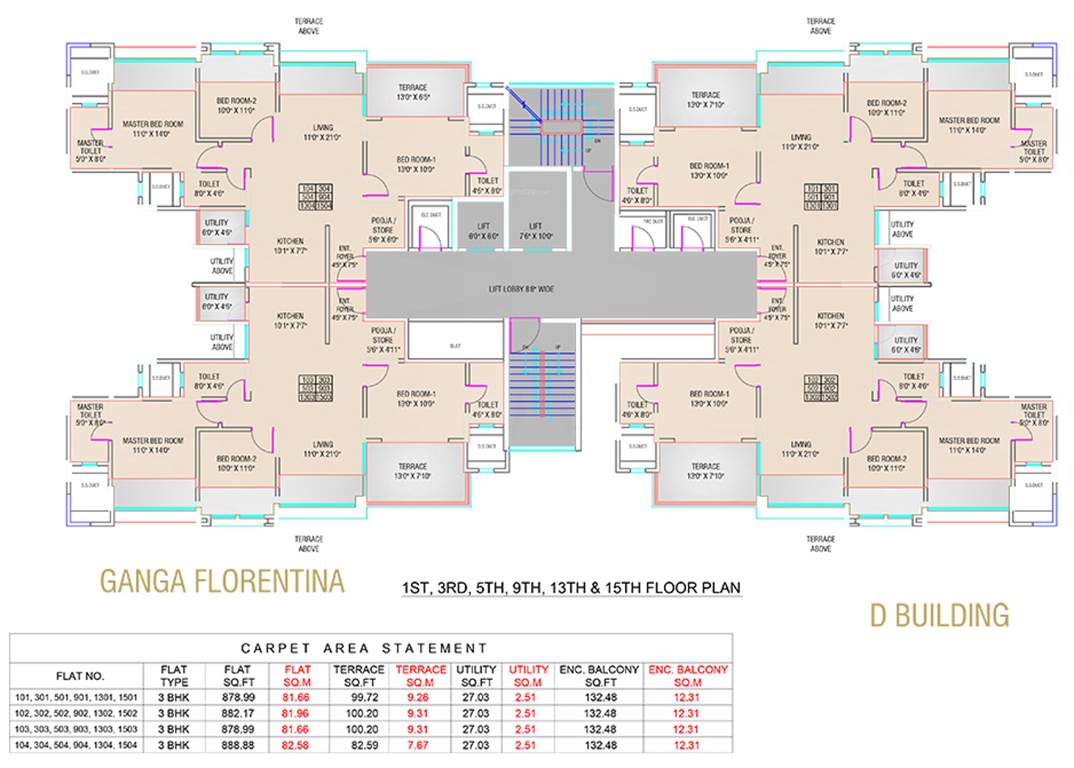 Images for Cluster Plan of Goel Ganga Ganga Florentina Ph I