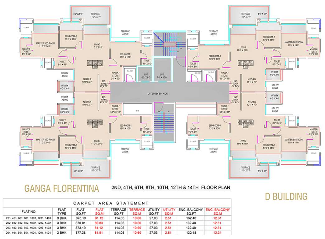 Images for Cluster Plan of Goel Ganga Ganga Florentina Ph I