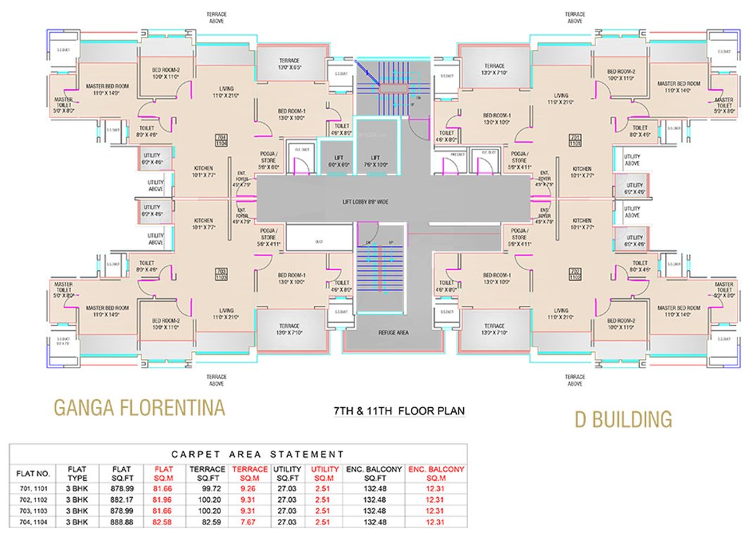Images for Cluster Plan of Goel Ganga Ganga Florentina Ph I