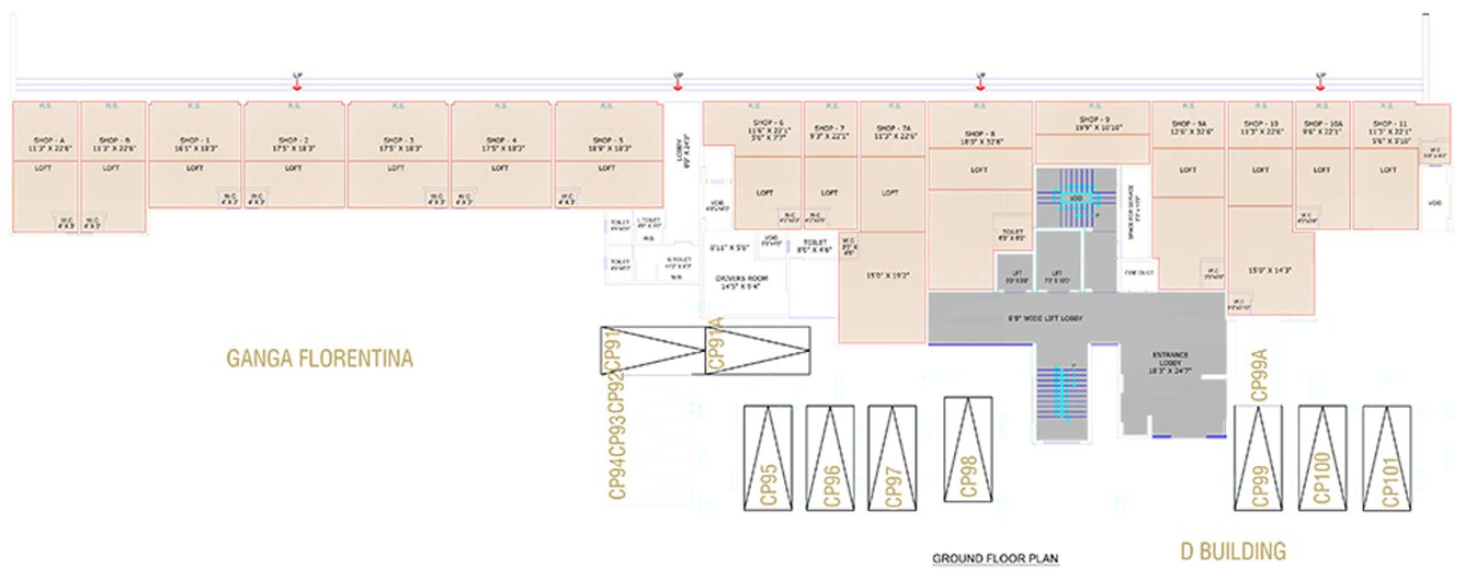 Images for Cluster Plan of Goel Ganga Ganga Florentina Ph I