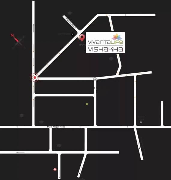  life-vishakha-phase-i Location Plan