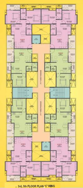 Images for Cluster Plan of Rajesh Golden Homes C Wing