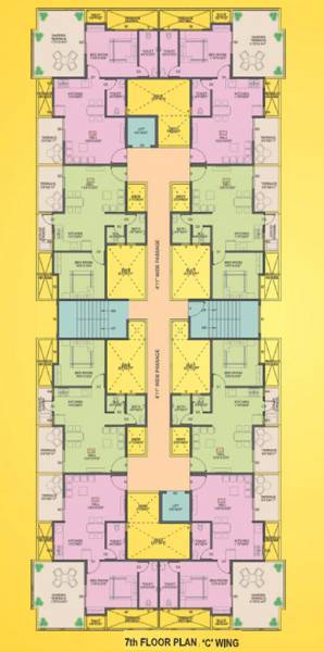 Images for Cluster Plan of Rajesh Golden Homes C Wing