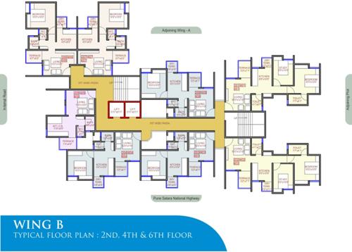 Images for Cluster Plan of Shreyas Happy Homes