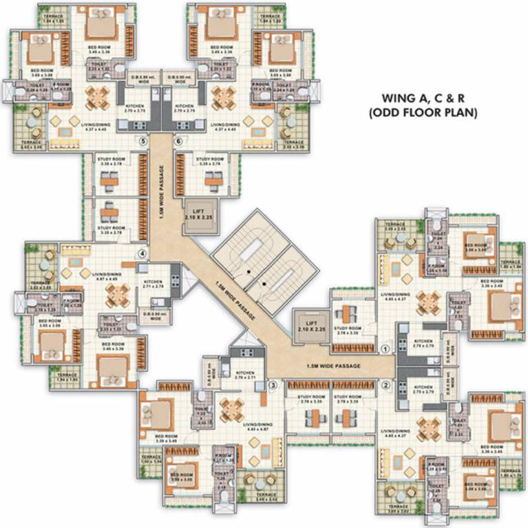 Images for Cluster Plan of Dheeraj Jade Residences 2