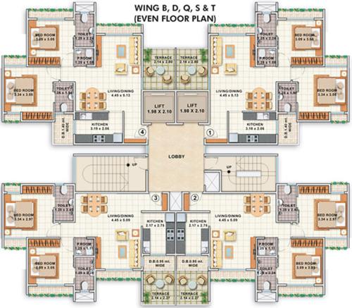 Images for Cluster Plan of Dheeraj Jade Residences 2