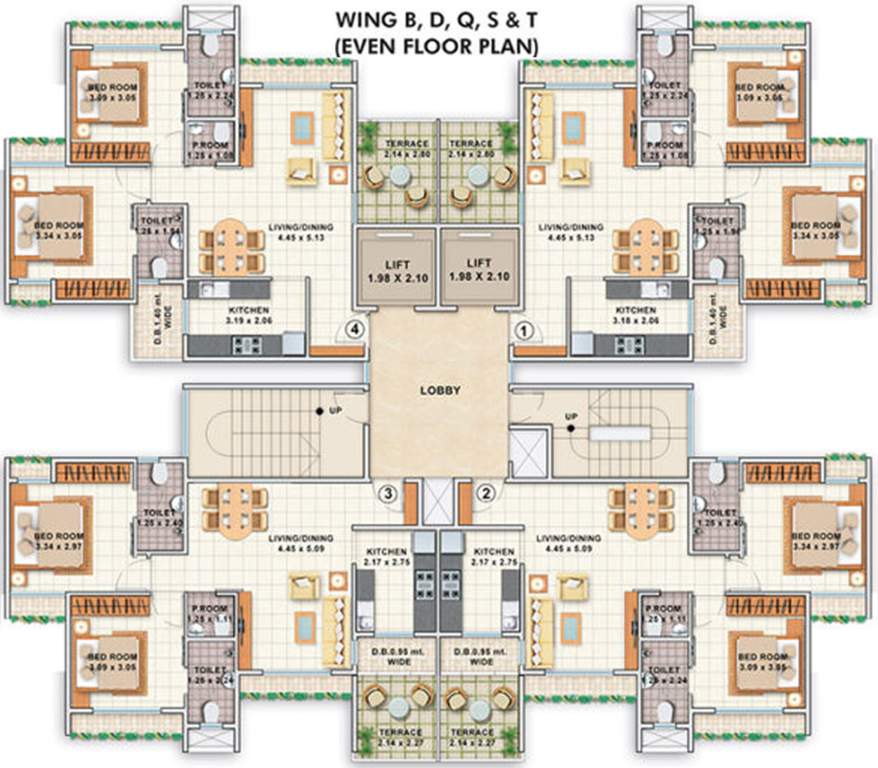 Images for Cluster Plan of Dheeraj Jade Residences 2