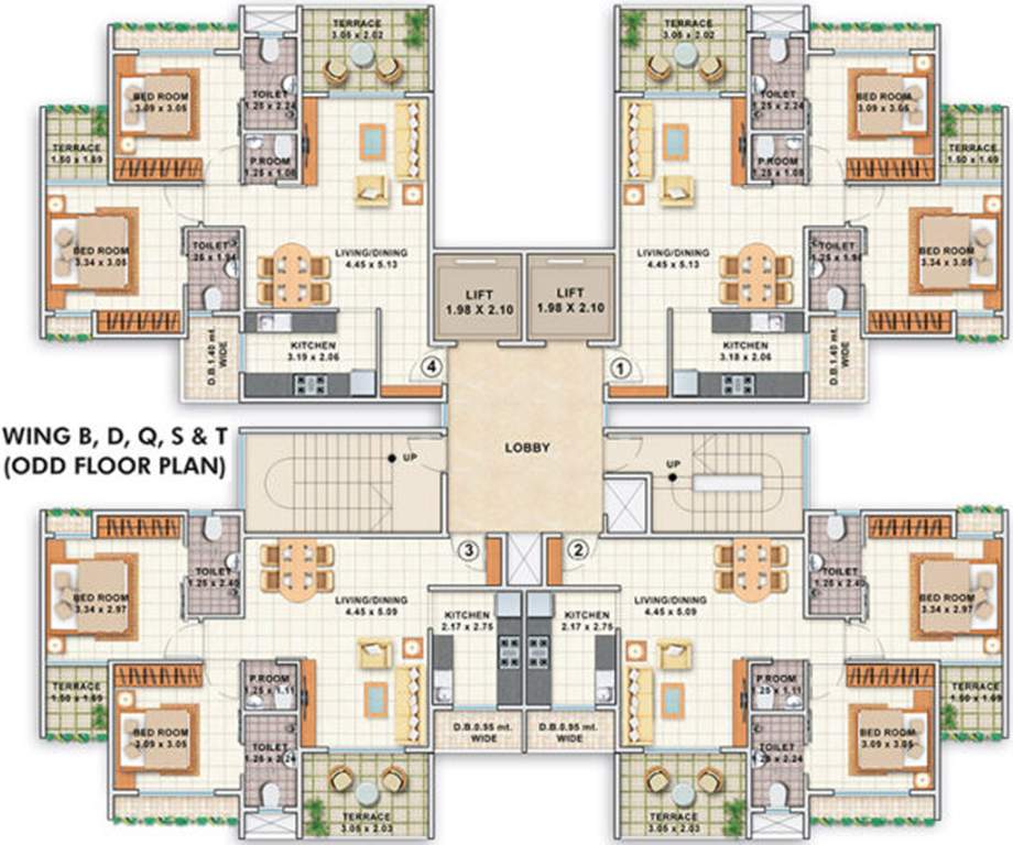 Images for Cluster Plan of Dheeraj Jade Residences 2