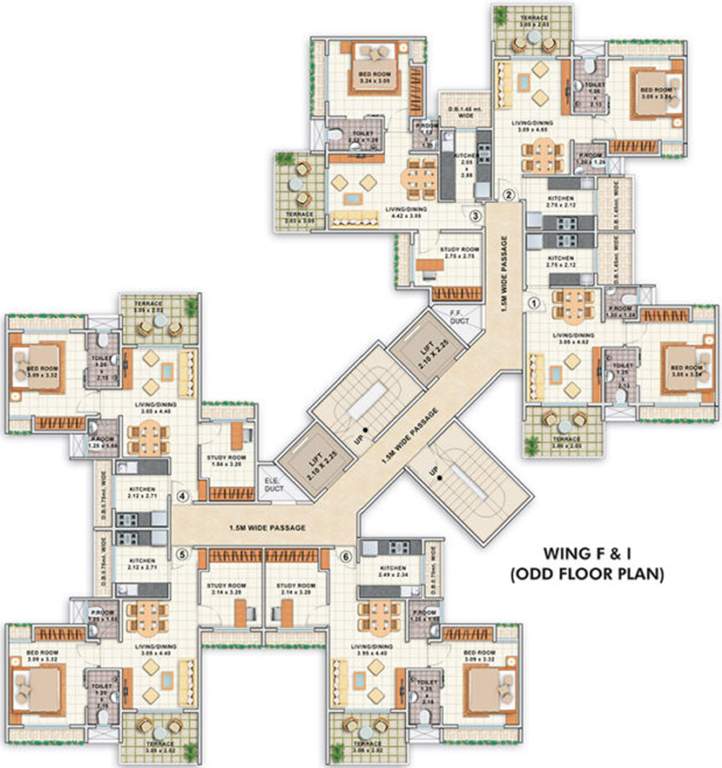 Images for Cluster Plan of Dheeraj Jade Residences 2
