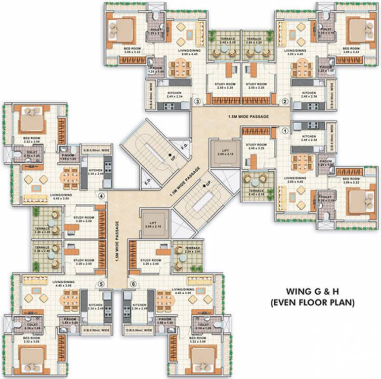 Images for Cluster Plan of Dheeraj Jade Residences 2