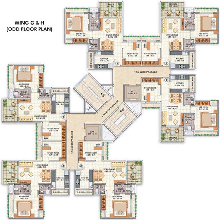Images for Cluster Plan of Dheeraj Jade Residences 2