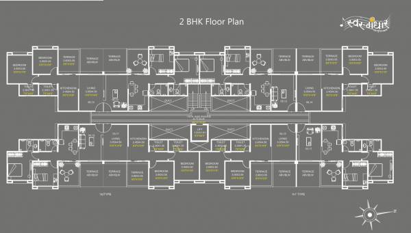 Images for Cluster Plan of Classic Swargandhar Phase 2 A1 A2 A3 B1 B2 B3 B4 B5 C1