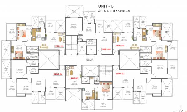 Images for Cluster Plan of Polite Shree Ganesh Tower Unit D