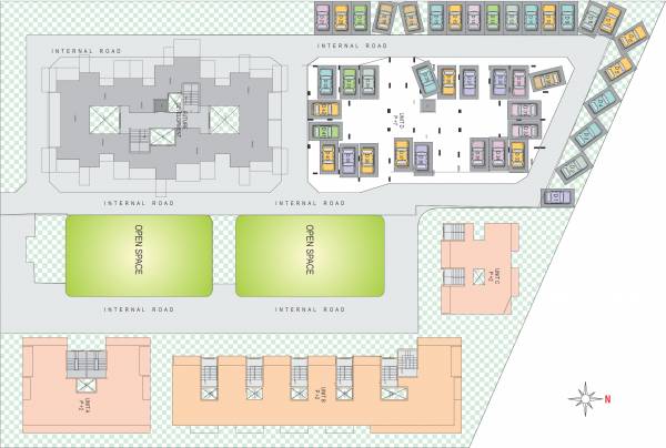 Images for Cluster Plan of Polite Shree Ganesh Tower Unit D