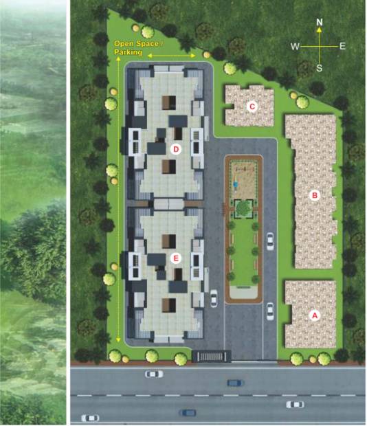 Images for Layout Plan of Polite Shree Ganesh Tower Unit D