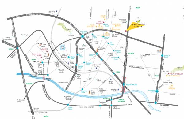 Images for Location Plan of Polite Shree Ganesh Tower Unit D