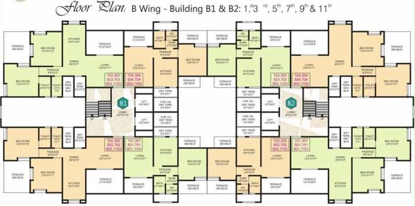 Images for Cluster Plan of Satyam Serenity B