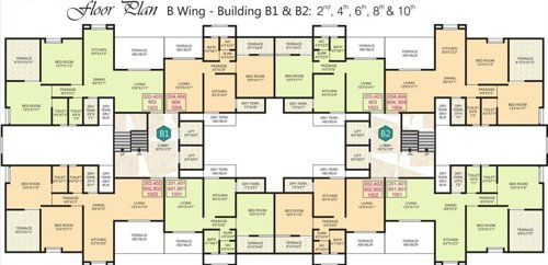 Images for Cluster Plan of Satyam Serenity B