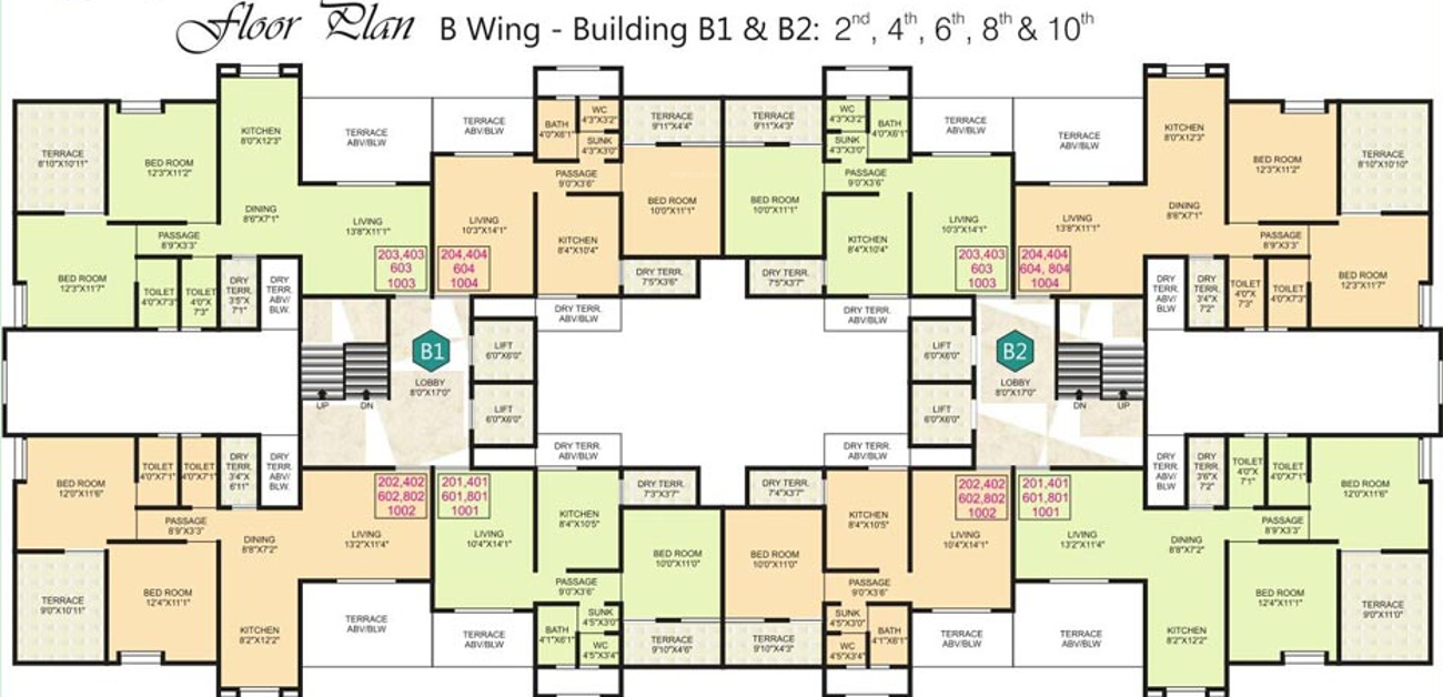 Images for Cluster Plan of Satyam Serenity B