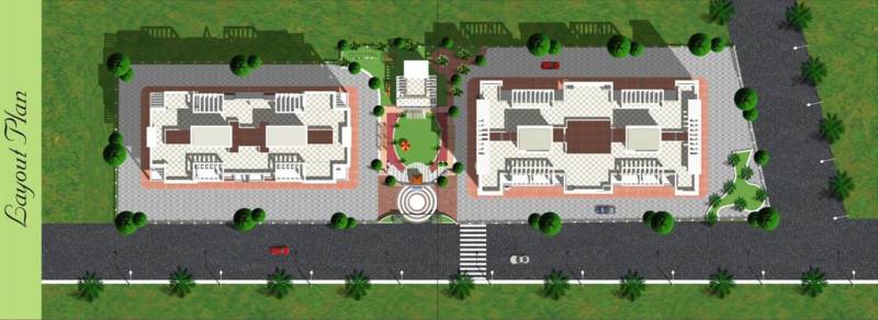 Images for Layout Plan of Satyam Serenity B