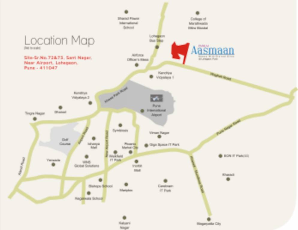  aasmaan phase ii Location Plan
