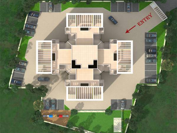 Images for Layout Plan of Trailokya Meghmalhar Apartment