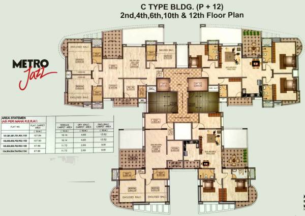 Images for Cluster Plan of Balaji Metro Jazz C