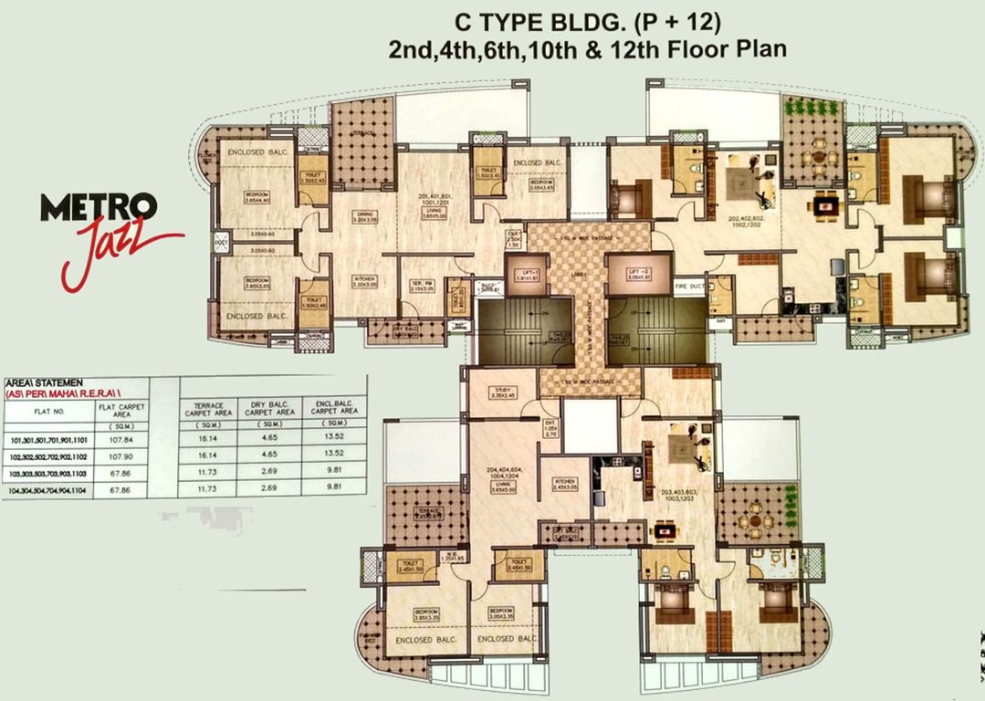 Images for Cluster Plan of Balaji Metro Jazz C