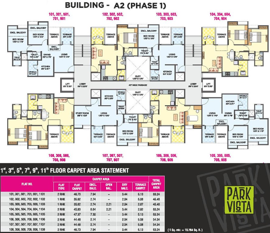 Images for Cluster Plan of Choice Park Vista Phase 1
