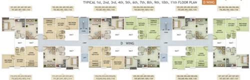 Images for Cluster Plan of Fortune Shubhan Phase 2 Building D