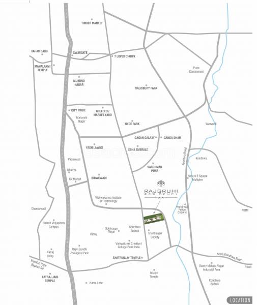  rajgruhi-residency-tower-b Location Plan