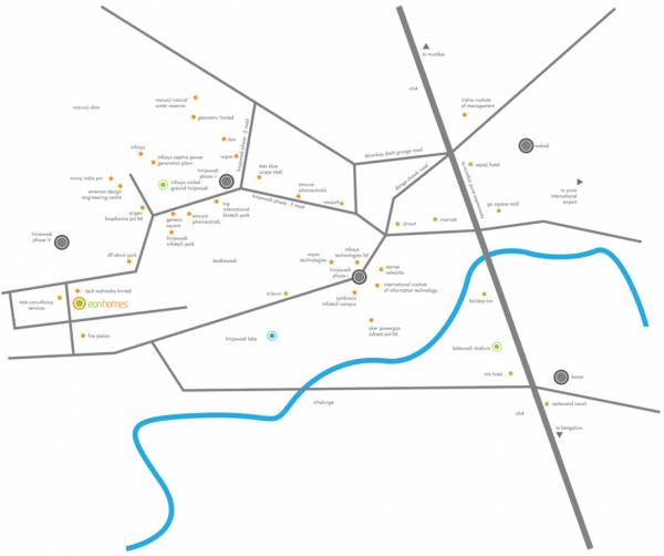 Images for Location Plan of Kasturi Building A2 Eon Homes