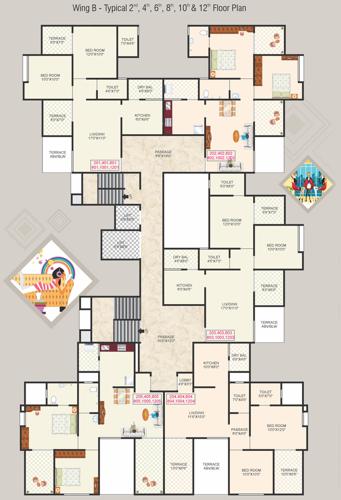Images for Cluster Plan of Sukhwani Gracia Phase 2 B Wing