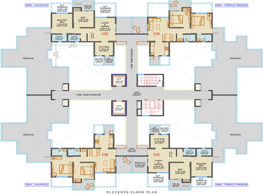 Images for Cluster Plan of Balaji Oriana Crest Apartment
