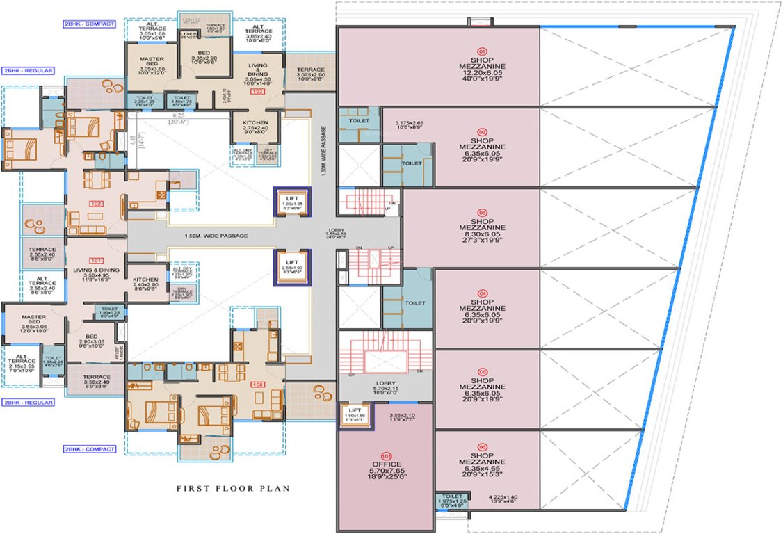 Images for Cluster Plan of Balaji Oriana Crest Apartment