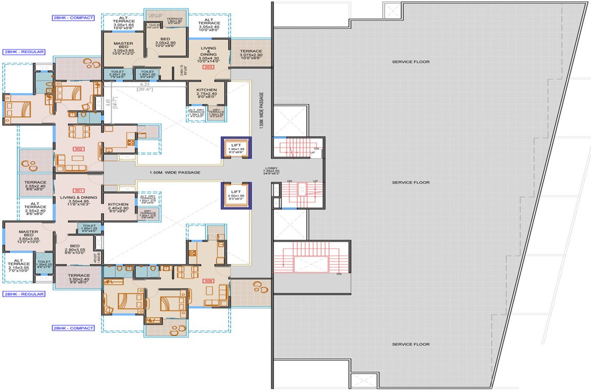 Images for Cluster Plan of Balaji Oriana Crest Apartment