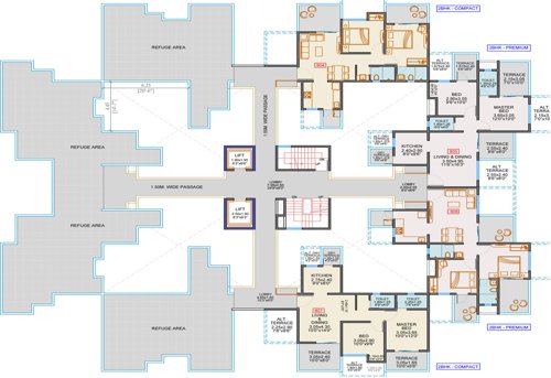 Images for Cluster Plan of Balaji Oriana Crest Apartment