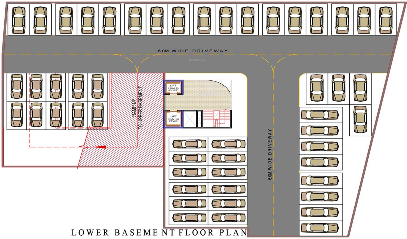 Images for Cluster Plan of Balaji Oriana Crest Apartment