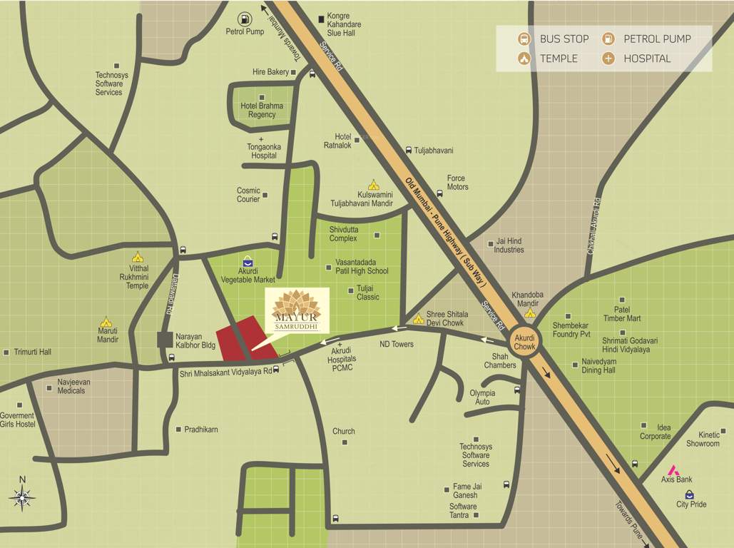 Images for Location Plan of Bunty Mayur Samruddhi Phase II D wing