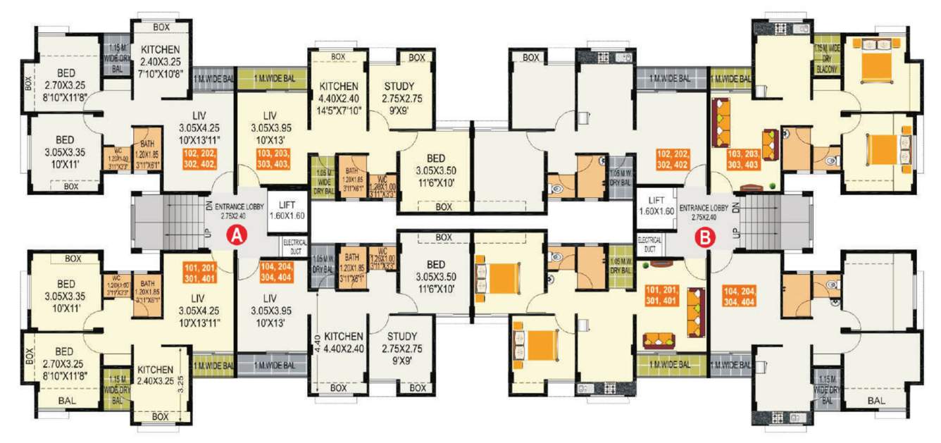  shriram park AB Cluster Plan