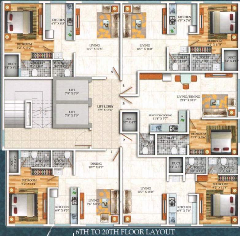Images for Cluster Plan of Mohid Swiz Heights